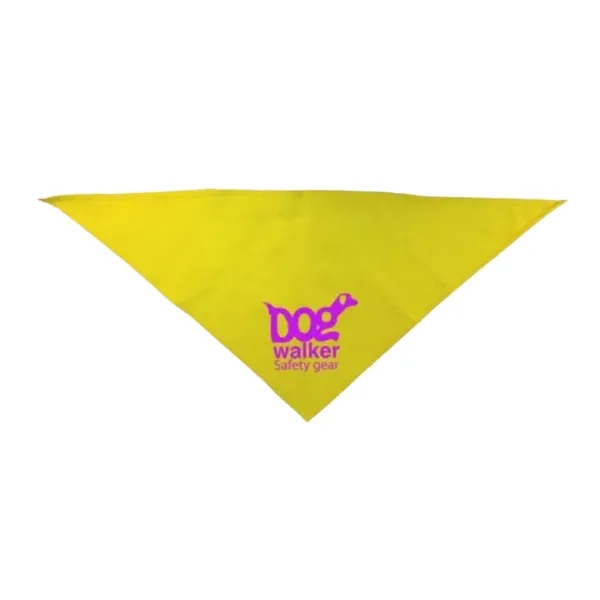 19" x 14" x 14" pet bandanna with triangular shape, high... from ASI 31260 AdCapitol