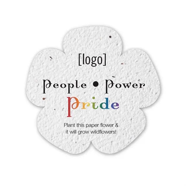 Seed Paper Shape Card, Tennis Shoe.... from ASI 40646 Bloomin Promotions / Bloomin' Promotions™