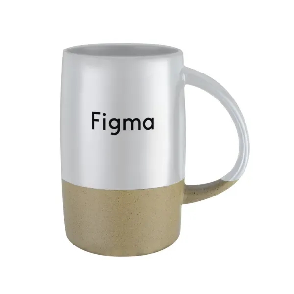 17oz Two-Tone Ceramic Mug... from ASI 88060 Snugz/USA Inc