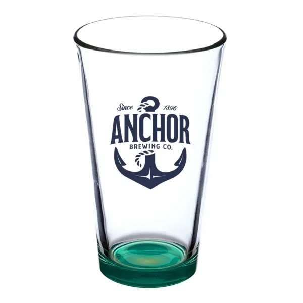 16 oz. pint glass with a thick base and walls.... from ASI 88060 Snugz/USA Inc