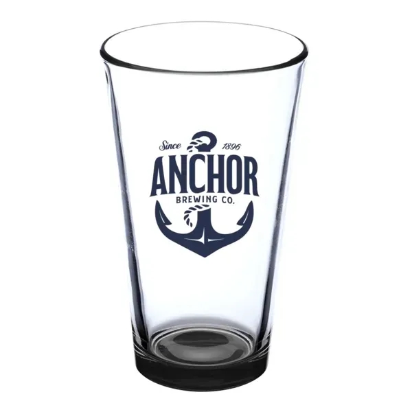 16 oz. pint glass with a thick base and walls.... from ASI 88060 Snugz/USA Inc