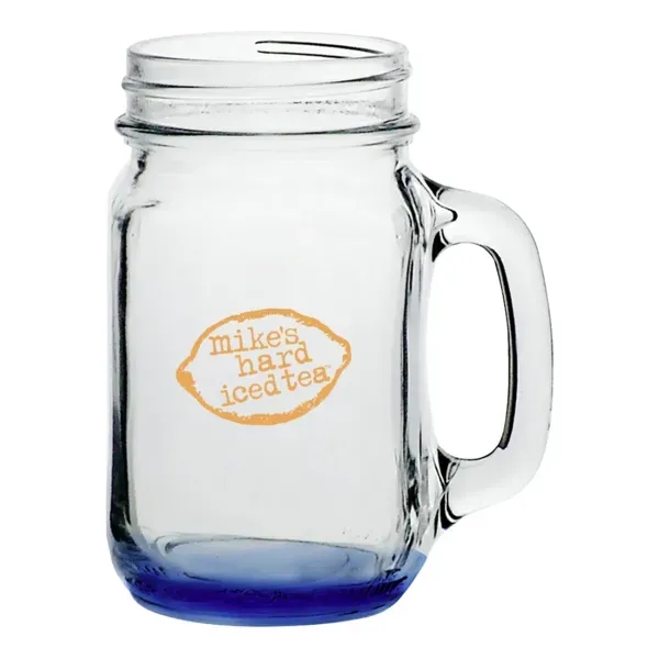 16 oz. mason jar drinking glass with handle.... from ASI 88060 Snugz/USA Inc