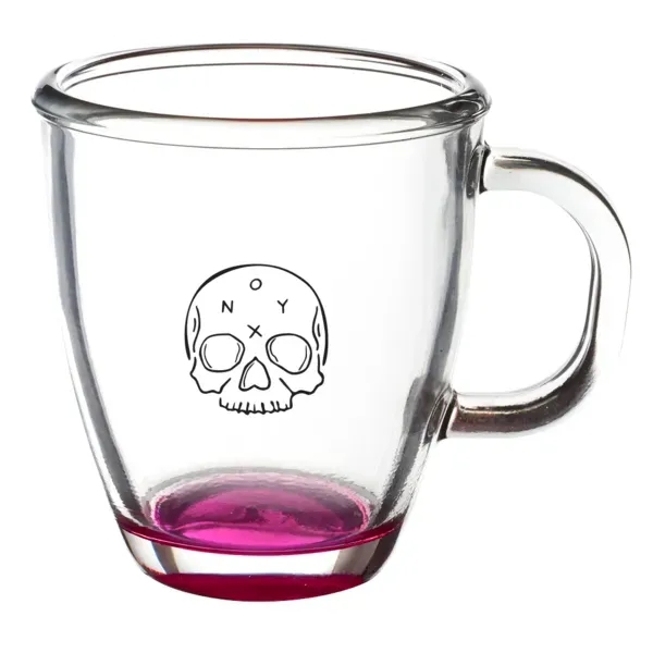 11.75 oz. glass coffee mug with handle.... from ASI 88060 Snugz/USA Inc