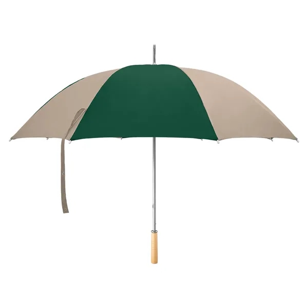 Golf umbrella with metal shaft and wood handle.... from ASI 61125 Hit Promotional Products / Hit®