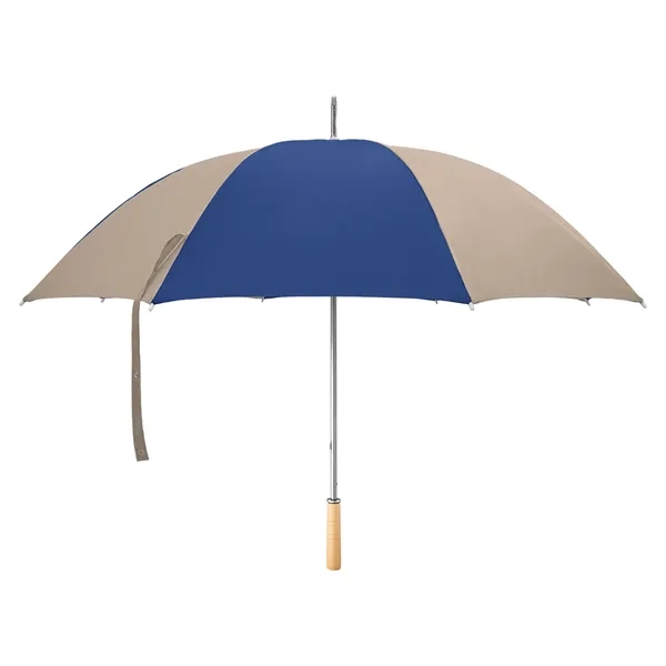 Golf umbrella with metal shaft and wood handle.... from ASI 61125 Hit Promotional Products / Hit®