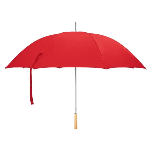 Golf umbrella with metal shaft and wood handle.... from ASI 61125 Hit Promotional Products / Hit®