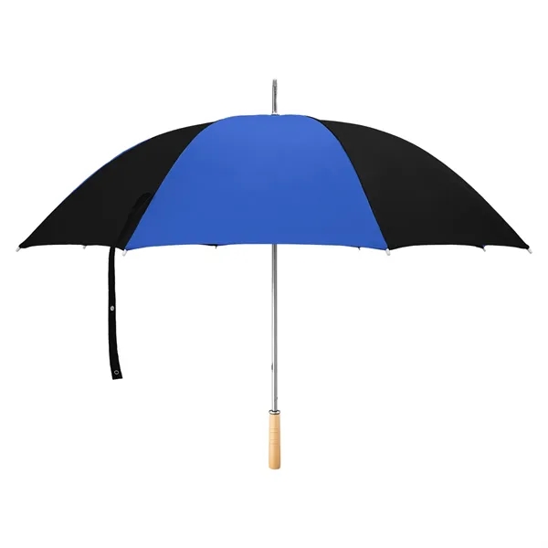 Golf umbrella with metal shaft and wood handle.... from ASI 61125 Hit Promotional Products / Hit®