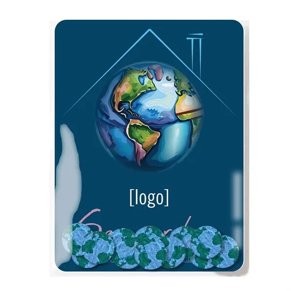 Gift pack features a recycled info card and plantable piece of... from ASI 40646 Bloomin Promotions / Bloomin' Promotions™