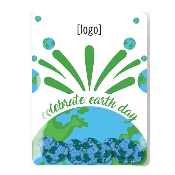 Gift pack features a recycled info card and plantable piece of... from ASI 40646 Bloomin Promotions / Bloomin' Promotions™