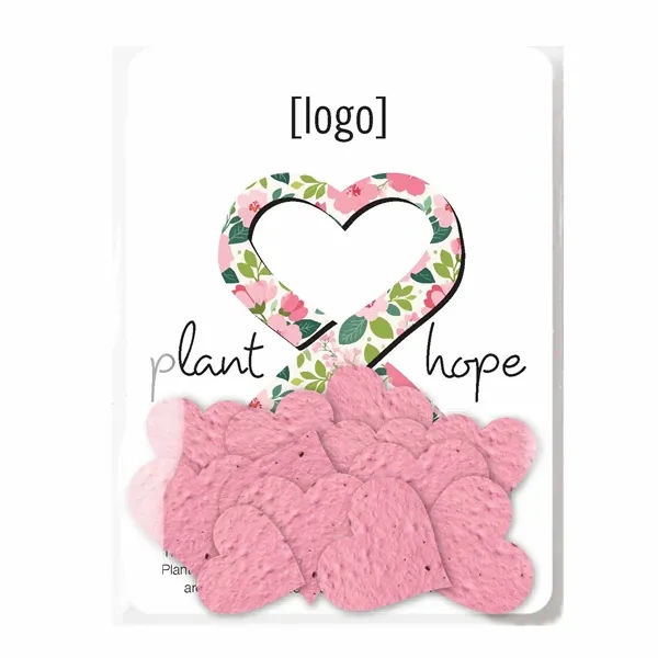 Gift pack features a recycled info card and plantable piece of... from ASI 40646 Bloomin Promotions / Bloomin' Promotions™