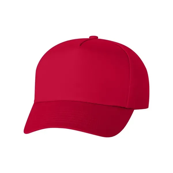 Five-panel cap with a pre-curved visor and a plastic tab closure.... from ASI 88060 Snugz/USA Inc