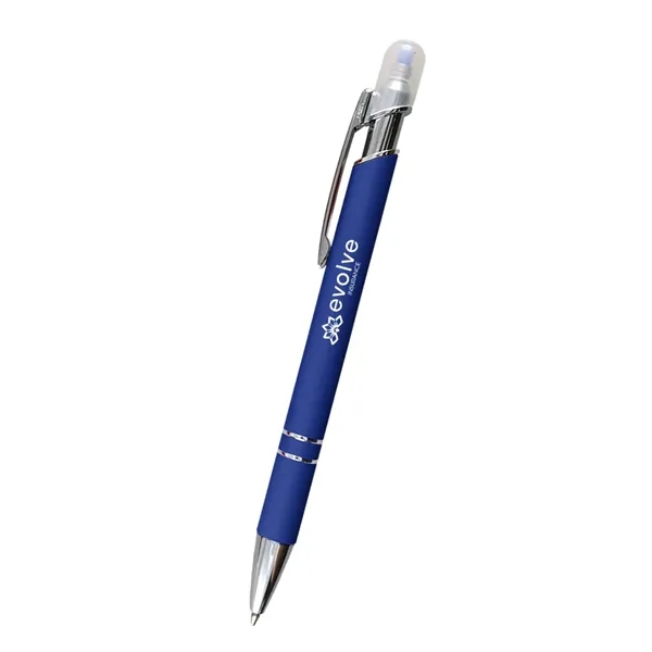 Mia incline pen with highlighter for jotting down notes and highlighting... from ASI 61125 Hit Promotional Products / Hit®