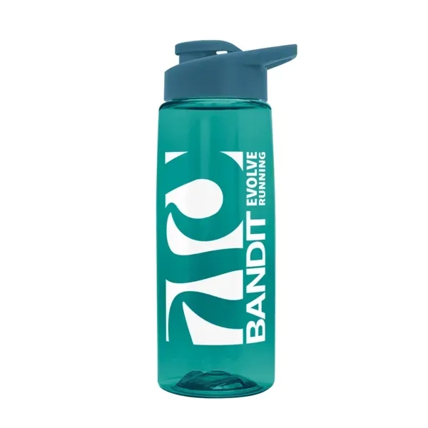 26 oz. Tritan® bottle with transparent design with drink-thru lid.... from ASI 88060 Snugz/USA Inc