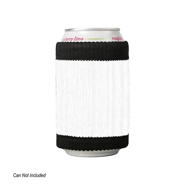 Sweater sleeve for cans, made of ocean-bound plastic and spandex.... from ASI 61125 Hit Promotional Products / Hit®