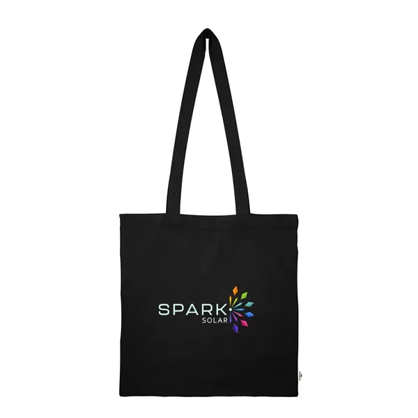 15" x 15" recycled natural cotton tote bag with 30" handles.... from ASI 61125 Hit Promotional Products / Hit®