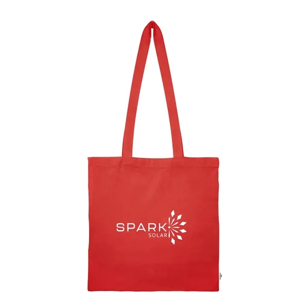 15" x 15" recycled natural cotton tote bag with 30" handles.... from ASI 61125 Hit Promotional Products / Hit®