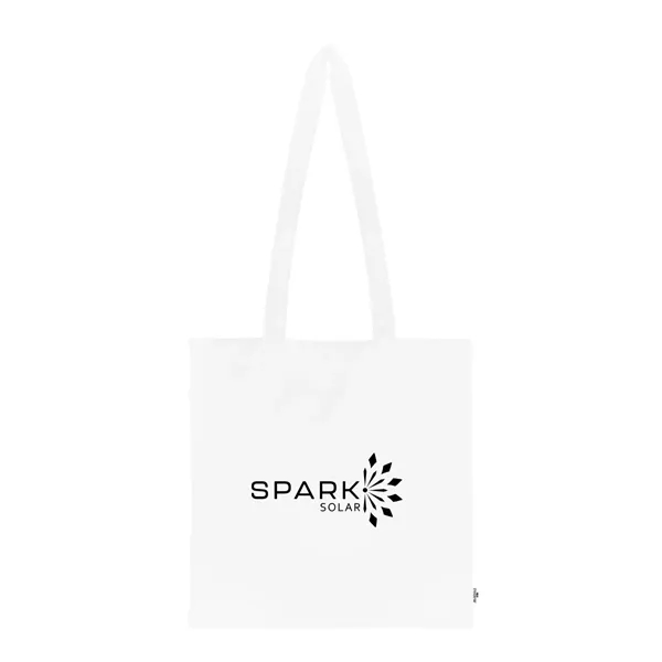 15" x 15" recycled natural cotton tote bag with 30" handles.... from ASI 61125 Hit Promotional Products / Hit®