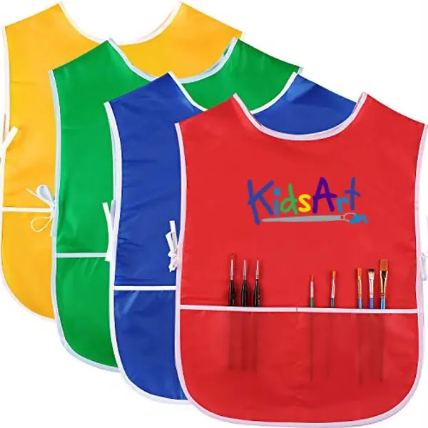 14 1/2" x 18 1/2" children's smock apron with side tie... from ASI 31260 AdCapitol