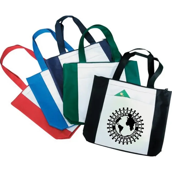 16.5" x 14" x 4" tote bag made of 600 denier... from ASI 31260 AdCapitol