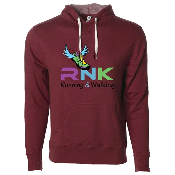 Unisex Heather French Terry Hooded Pullover... from ASI 30208 A P Specialties / AP Specialties