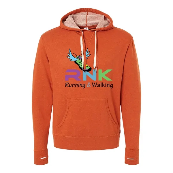 Unisex Heather French Terry Hooded Pullover... from ASI 30208 A P Specialties / AP Specialties