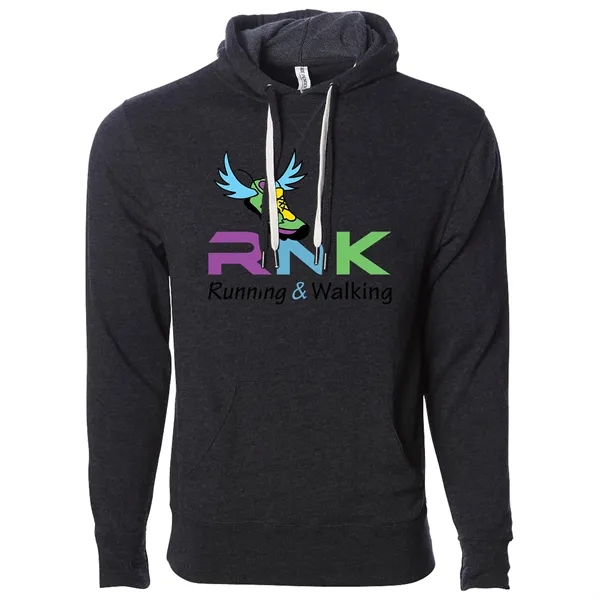 Unisex Heather French Terry Hooded Pullover... from ASI 30208 A P Specialties / AP Specialties