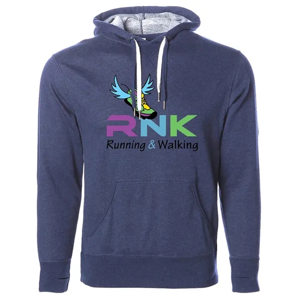 Unisex Heather French Terry Hooded Pullover... from ASI 30208 A P Specialties / AP Specialties