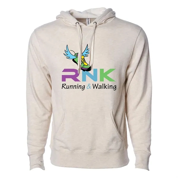 Unisex Heather French Terry Hooded Pullover... from ASI 30208 A P Specialties / AP Specialties