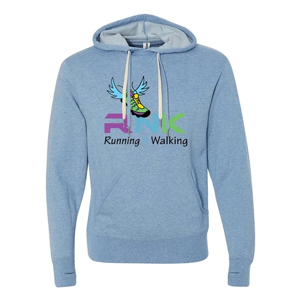 Unisex Heather French Terry Hooded Pullover... from ASI 30208 A P Specialties / AP Specialties