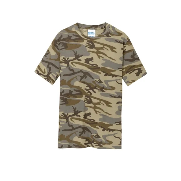 Port & Company Core Cotton Camo Tee.... from ASI 84863 SanMar