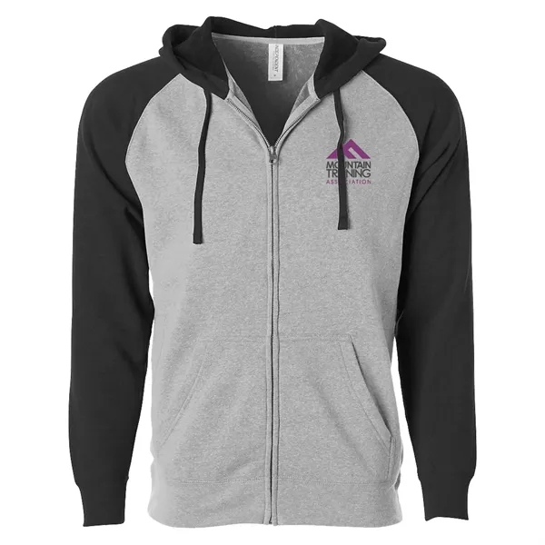 Unisex Special Blend Raglan Hoodie Sweatshirt... from ASI 30208 A P Specialties / AP Specialties