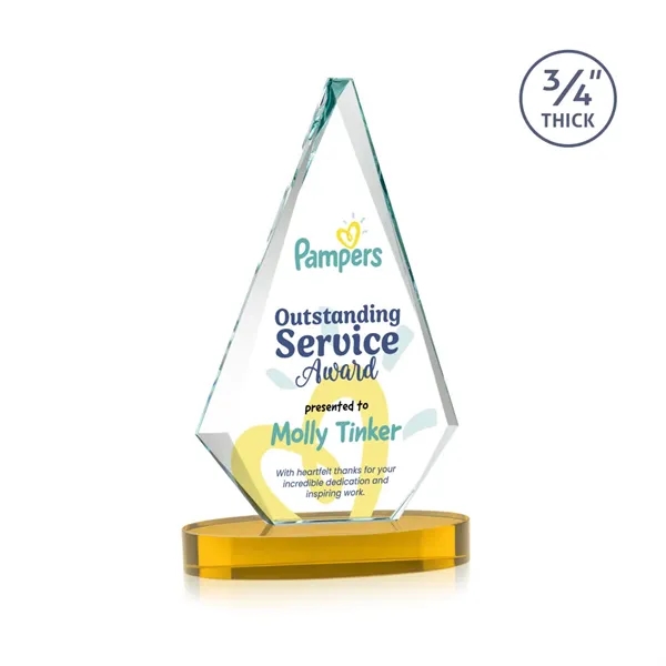 Windsor VividPrint™ Award on Alberton Base - Amber... from ASI 84592 St Regis Group / St Regis