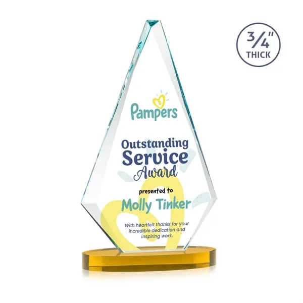 Windsor VividPrint™ Award on Alberton Base - Amber... from ASI 84592 St Regis Group / St Regis