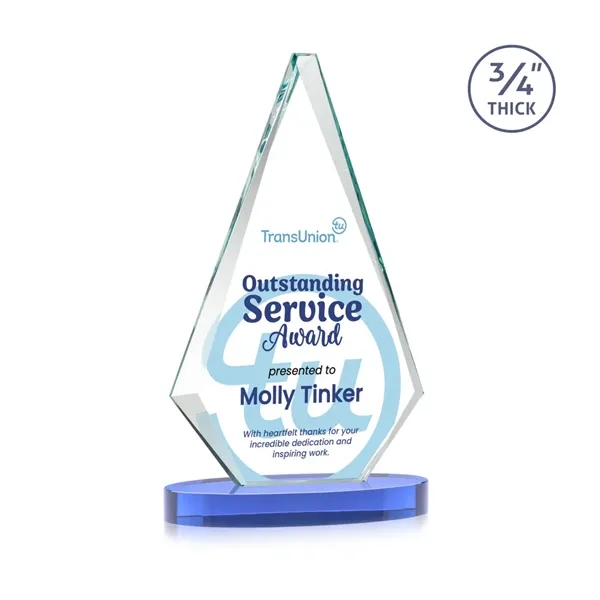 Windsor VividPrint™ Award on Alberton Base - Sky Blue... from ASI 84592 St Regis Group / St Regis