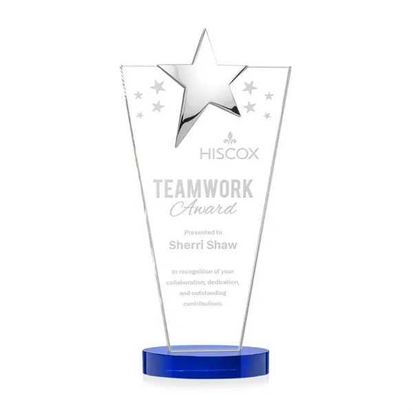 Mantella Chrome Star Award - Blue... from ASI 84592 St Regis Group / St Regis