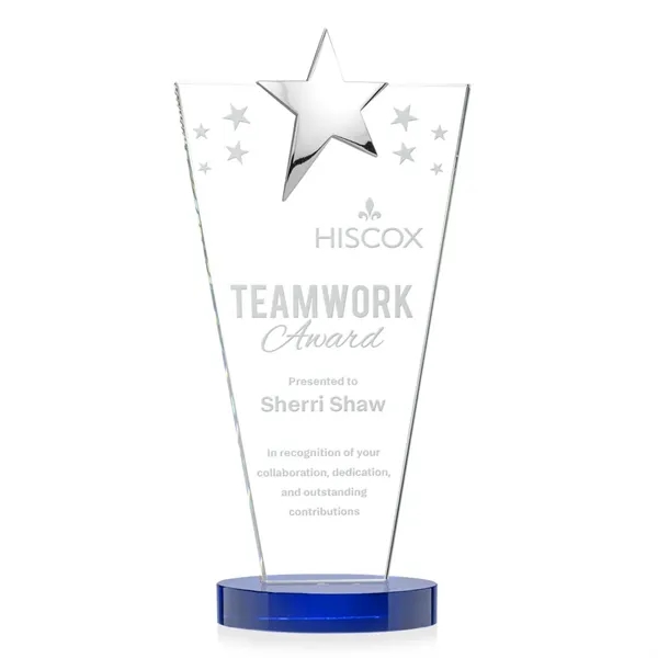 Mantella Chrome Star Award - Blue... from ASI 84592 St Regis Group / St Regis