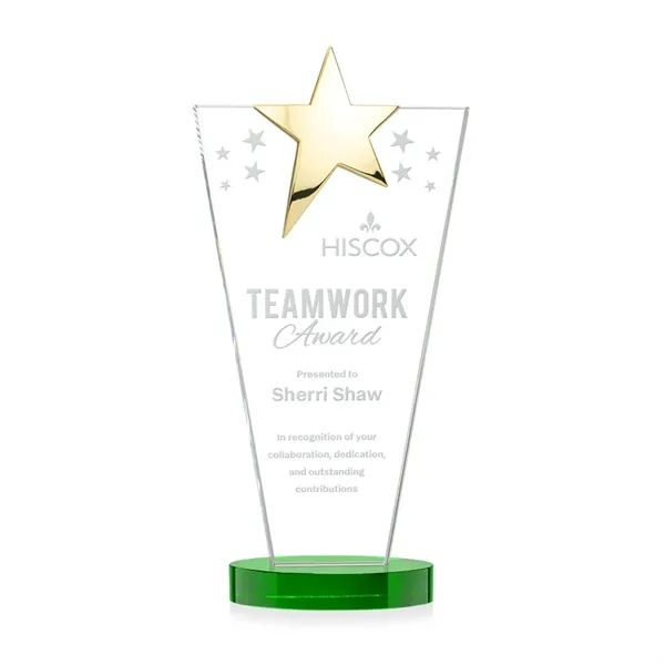 Mantella Gold Star Award - Green... from ASI 84592 St Regis Group / St Regis