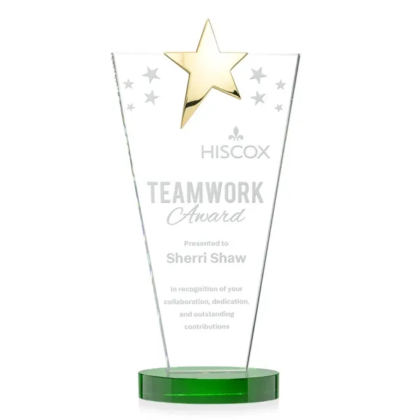 Mantella Gold Star Award - Green... from ASI 84592 St Regis Group / St Regis