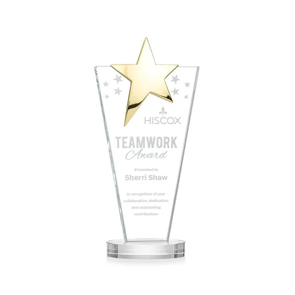 Mantella Gold Star Award - Clear... from ASI 84592 St Regis Group / St Regis