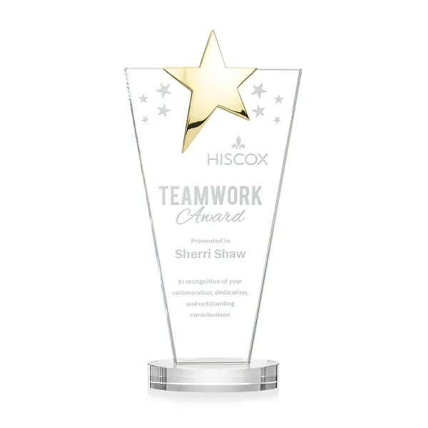 Mantella Gold Star Award - Clear... from ASI 84592 St Regis Group / St Regis