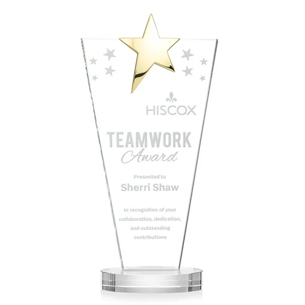Mantella Gold Star Award - Clear... from ASI 84592 St Regis Group / St Regis