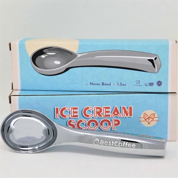 1.5oz ice cream scoop, made from sturdy zinc alloy with a... from ASI 61966 HPG / Beacon Promotions