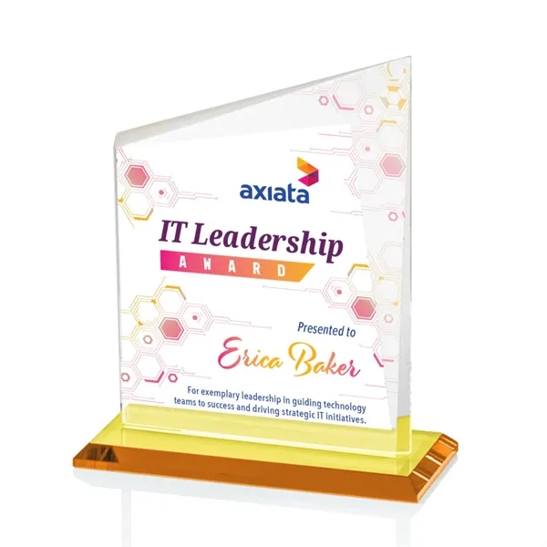 Bellamy VividPrint™ Award - Amber... from ASI 84592 St Regis Group / St Regis