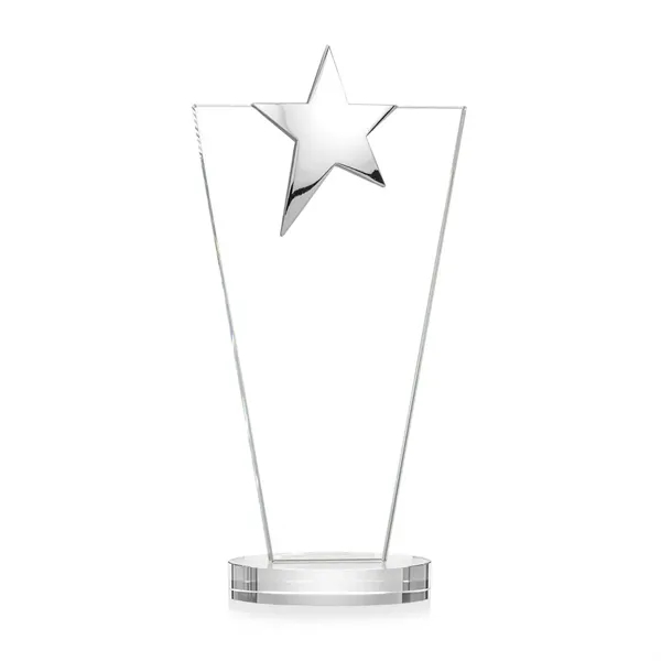 Mantella Chrome Star Award - Clear... from ASI 84592 St Regis Group / St Regis