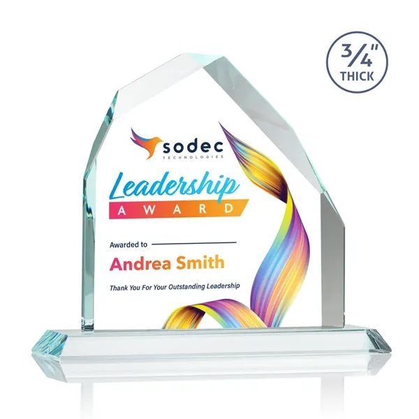 Austere Peak VividPrint™ Award - Clear... from ASI 84592 St Regis Group / St Regis