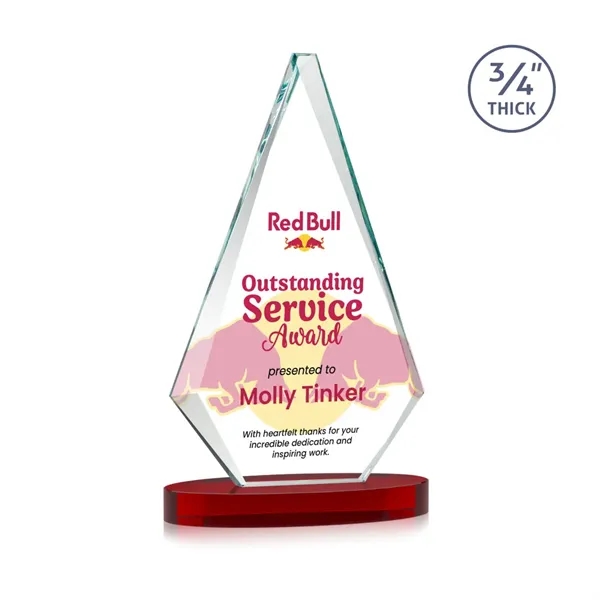 Windsor VividPrint™ Award on Alberton Base - Red... from ASI 84592 St Regis Group / St Regis