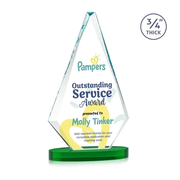 Windsor VividPrint™ Award on Alberton Base - Green... from ASI 84592 St Regis Group / St Regis