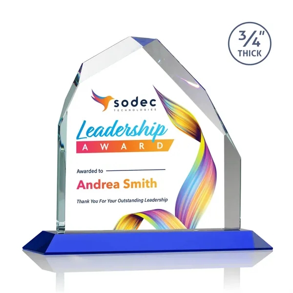 Austere Peak VividPrint™ Award - Blue... from ASI 84592 St Regis Group / St Regis