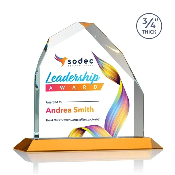 Austere Peak VividPrint™ Award - Amber... from ASI 84592 St Regis Group / St Regis