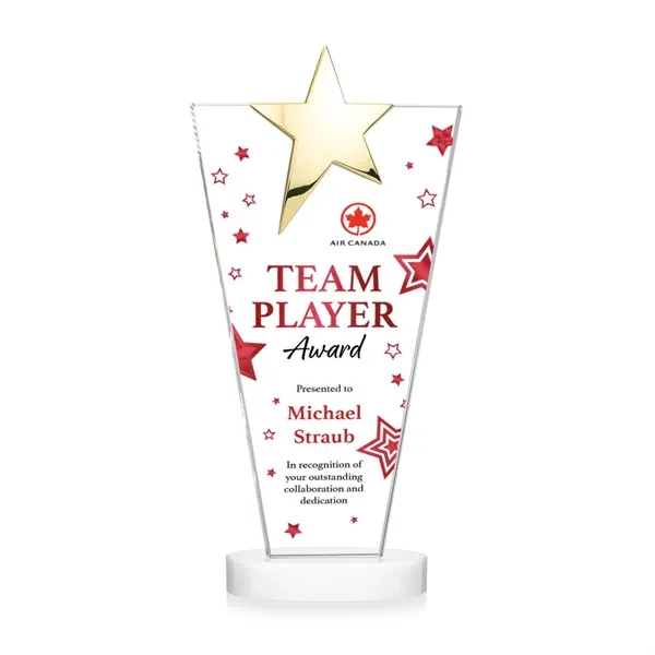 Mantella Gold Star VividPrint™ Award - White... from ASI 84592 St Regis Group / St Regis